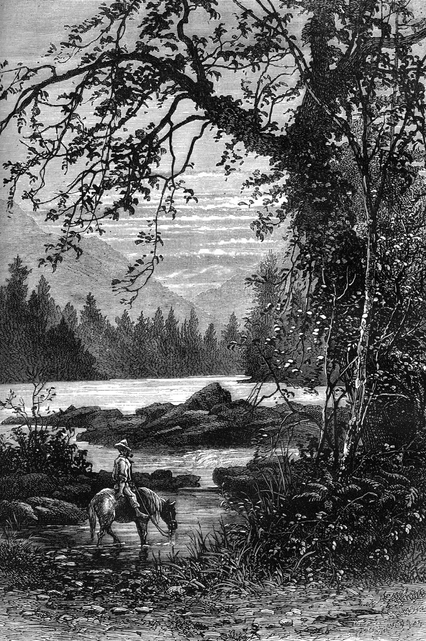 Vue de la Caroline du Nord, fin du XVIIIe siècle, c1880 - Unbekannt