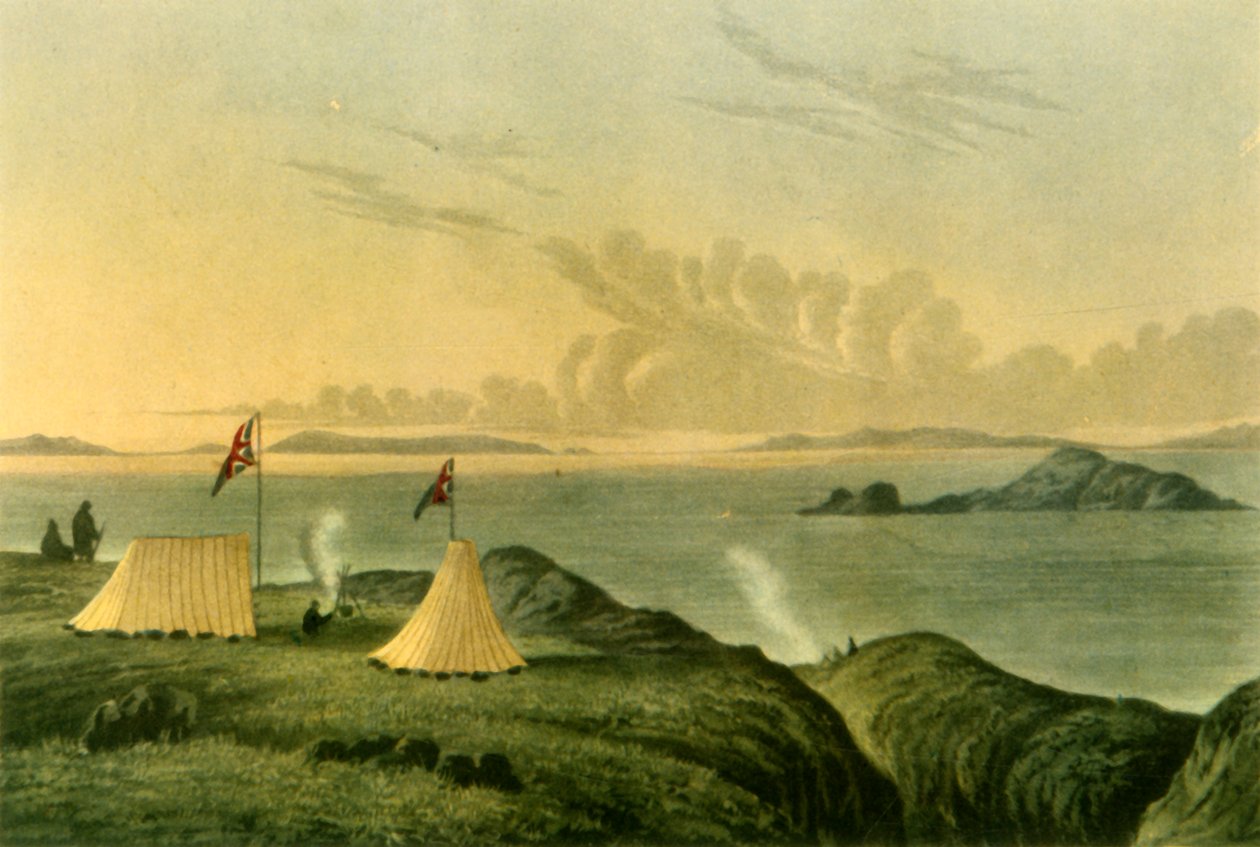 Vue de la mer Arctique depuis l