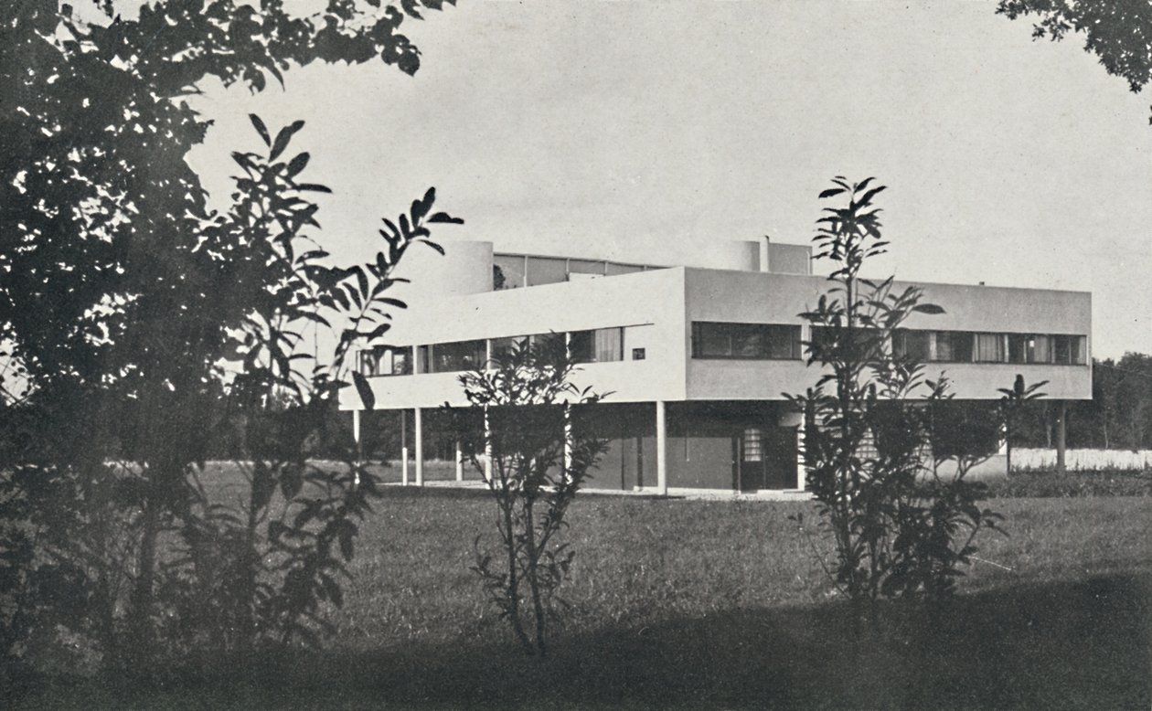 Villa à Poissy, construite en béton armé, 1933 - Unbekannt