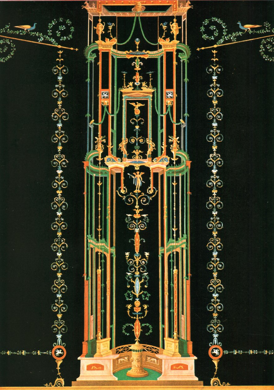 Décoration murale, Pompéi, Italie, 1928 - Unbekannt