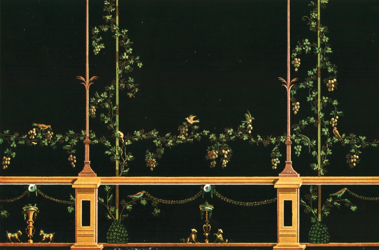 Décoration murale, Pompéi, Italie, 1928 - Unbekannt