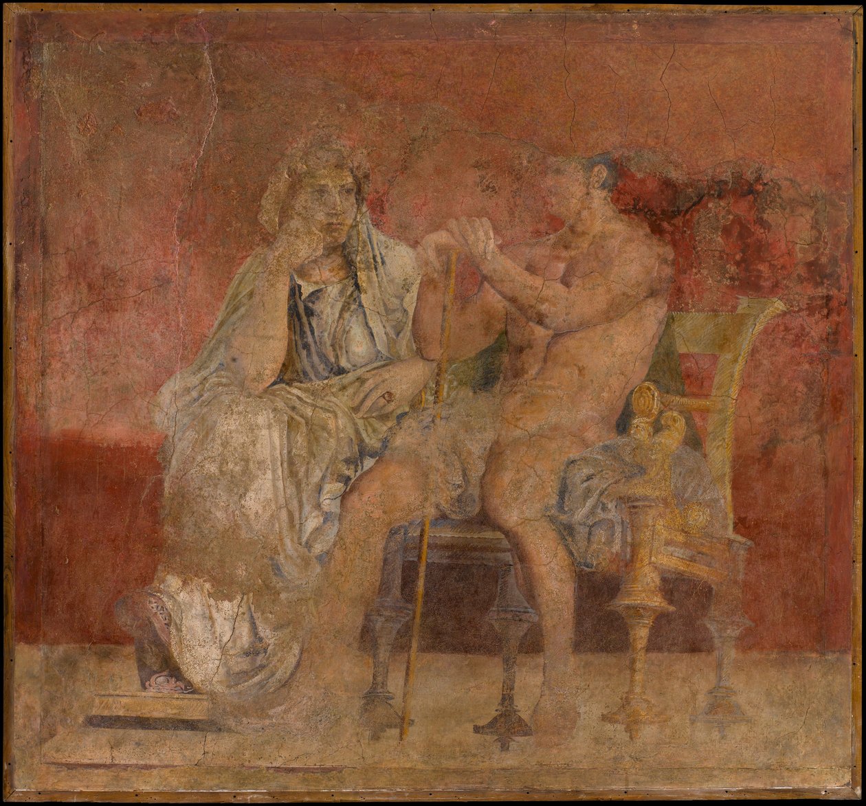 Peinture murale de la chambre H de la Villa de P. Fannius Synistor à Boscoreale, vers 50-40 av. J.-C. - Unbekannt