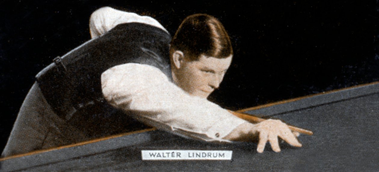 Walter Wally Lindrum, champion du monde de billard, 1935 - Unbekannt