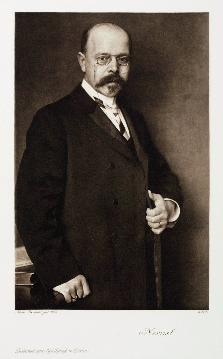 Walther Nernst, chimiste physique allemand - Unbekannt