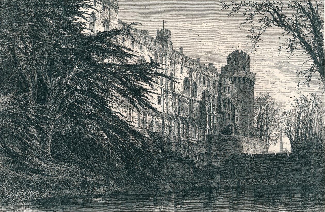 Château de Warwick depuis l