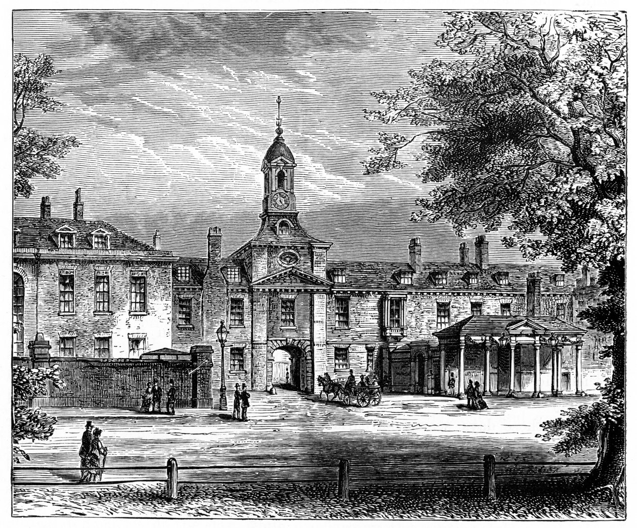 Façade ouest du palais de Kensington, Londres, 1900 - Unbekannt