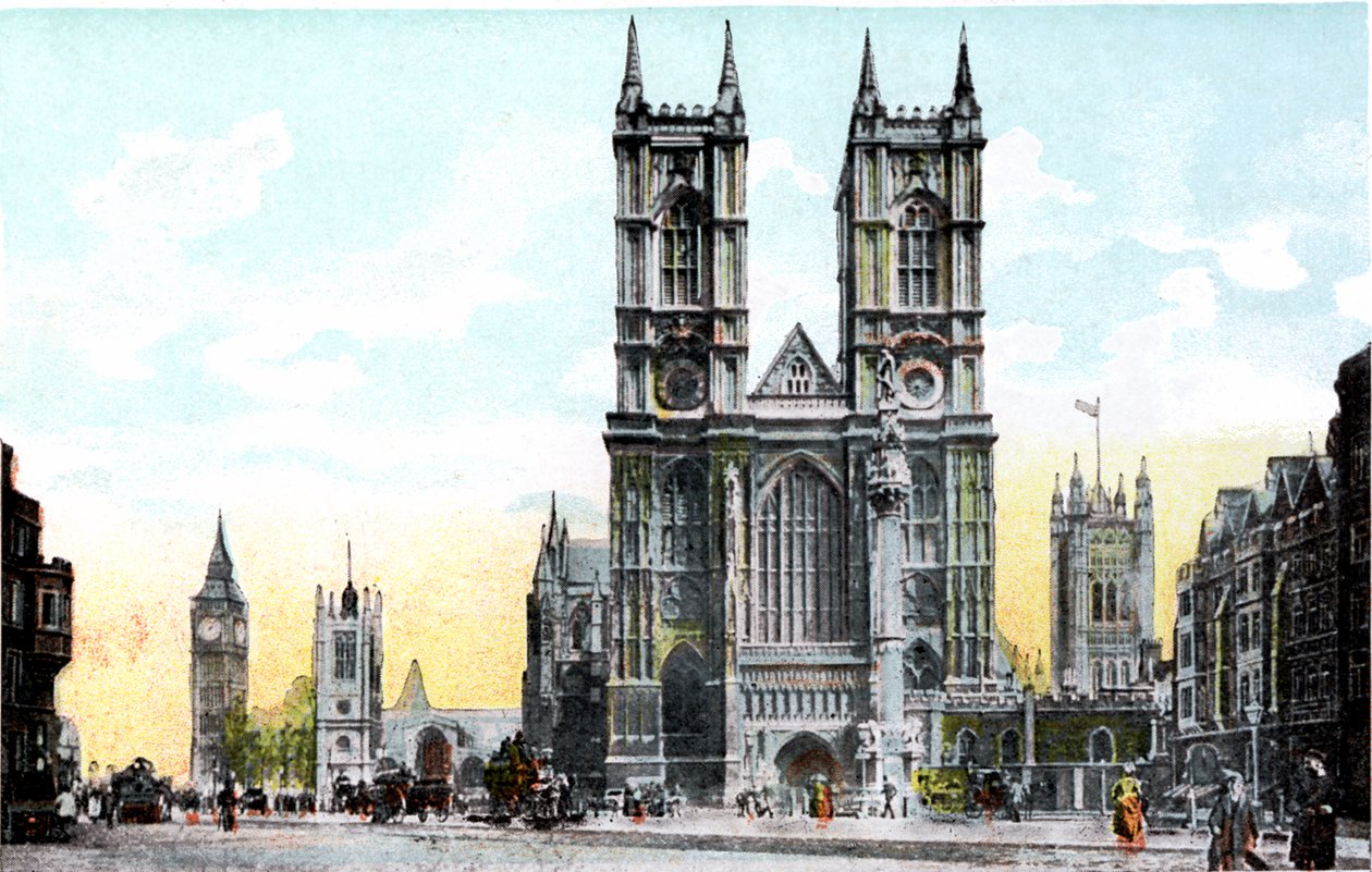 Abbaye de Westminster et Big Ben, Londres - Unbekannt