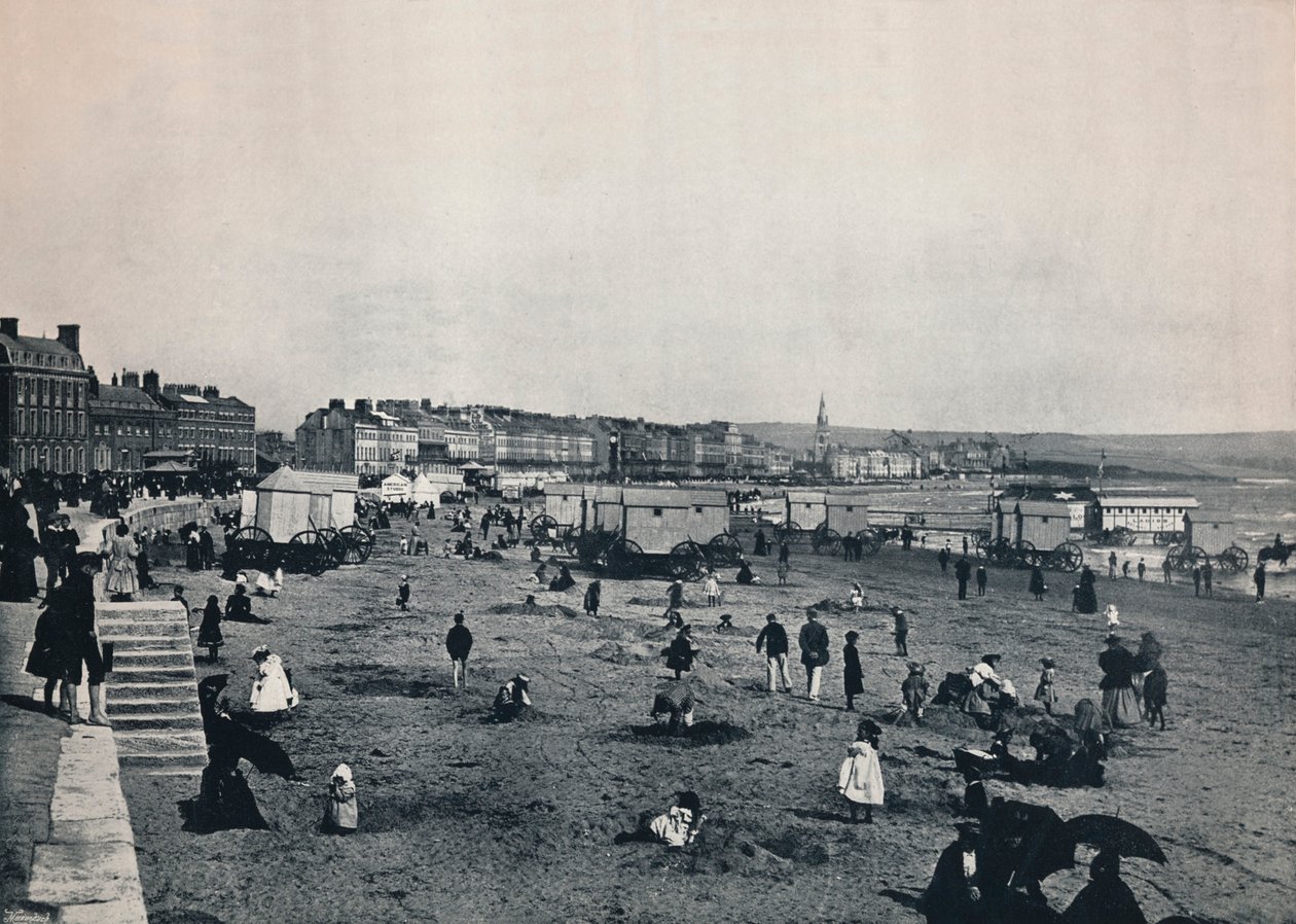 Weymouth - Vue Générale de la Ville et de la Plage, 1895 - Unbekannt