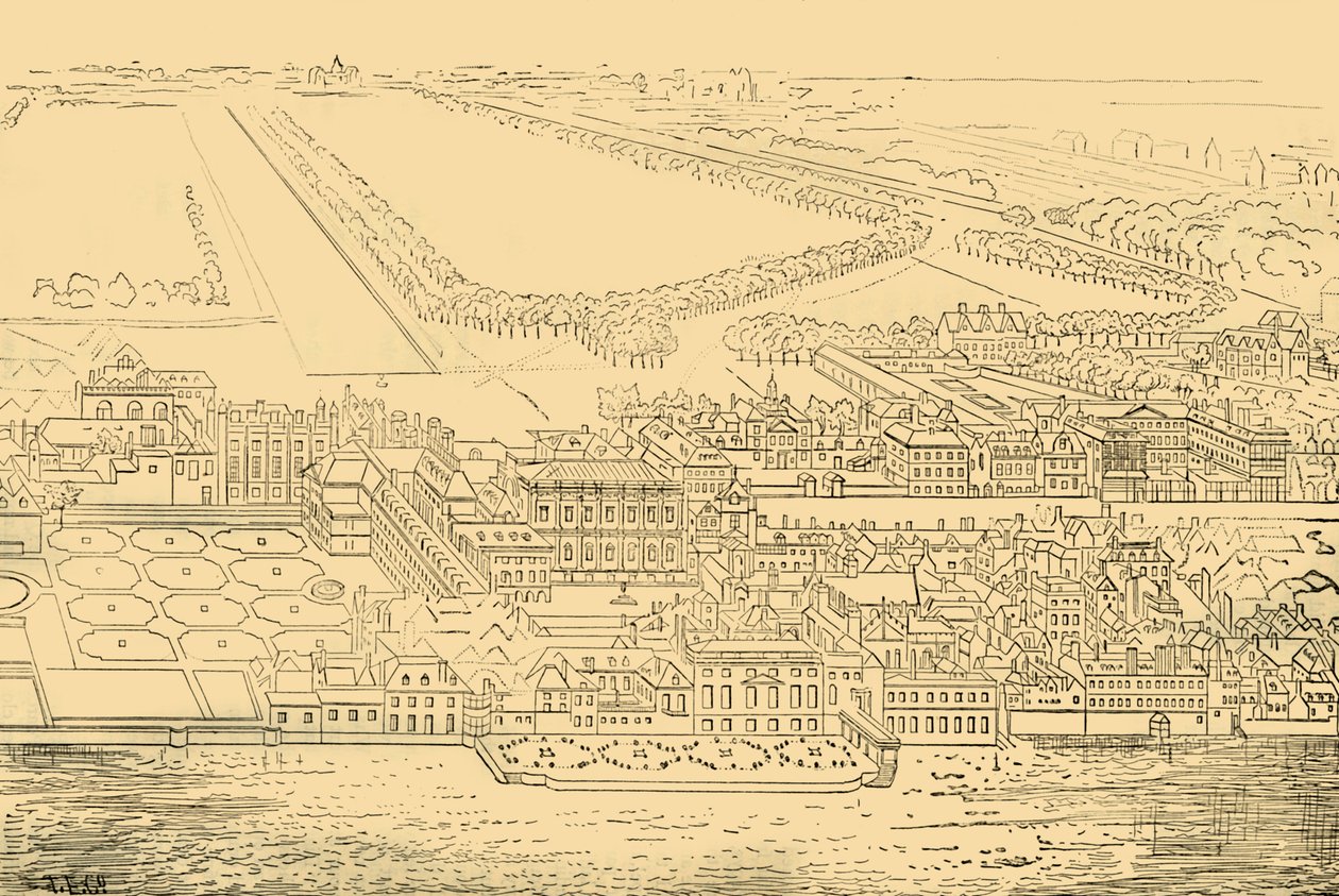 Whitehall, depuis la rivière, 1881 - Unbekannt