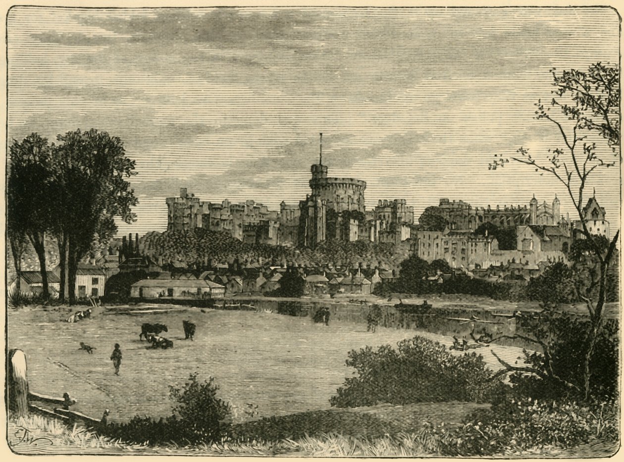 Windsor, depuis le Brocas - Unbekannt