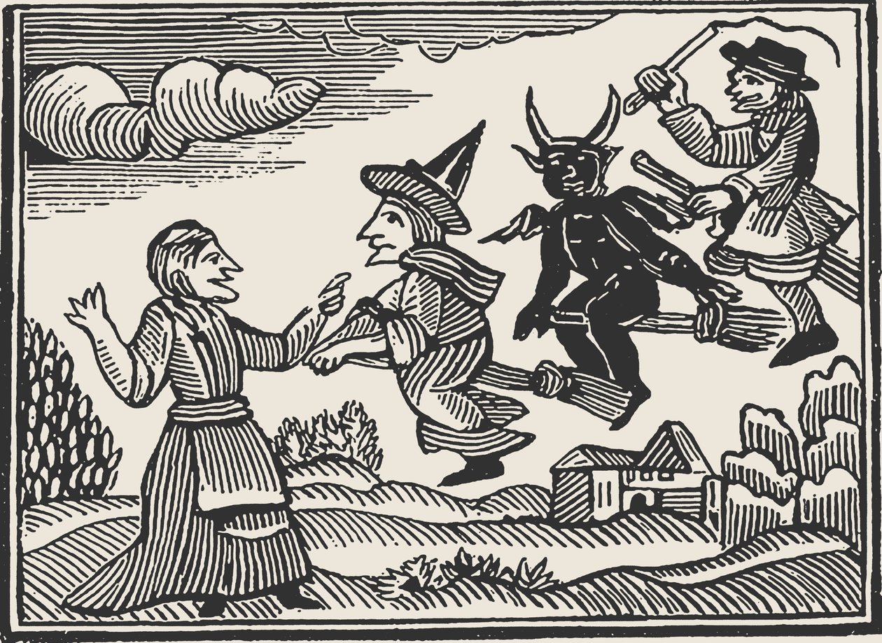 Sorcières, de The Invisible World par Cotton Mather, 1689 - Unbekannt