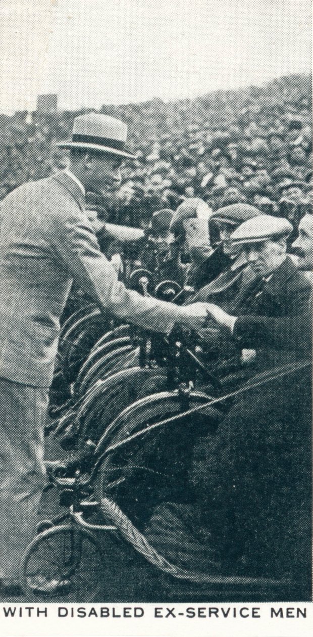 Avec des anciens combattants handicapés, 1922 - Unbekannt