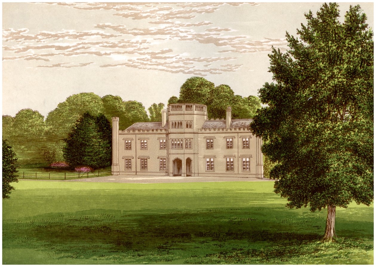 Wolseley Hall, Staffordshire, maison du baronnet Wolseley, vers 1880 - Unbekannt