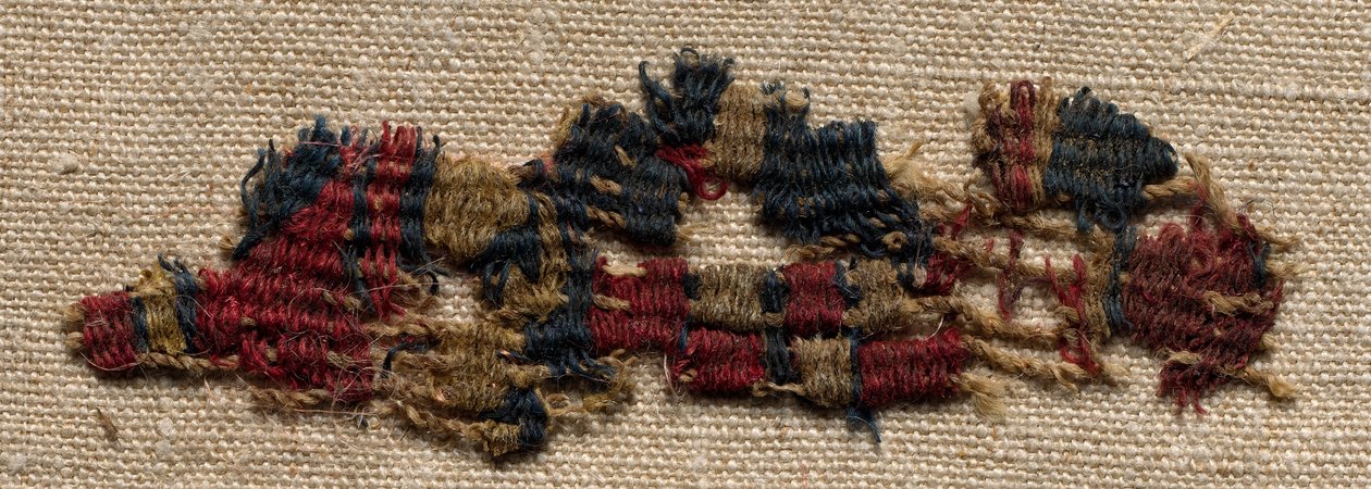 Fragment de laine, 3e siècle - Unbekannt