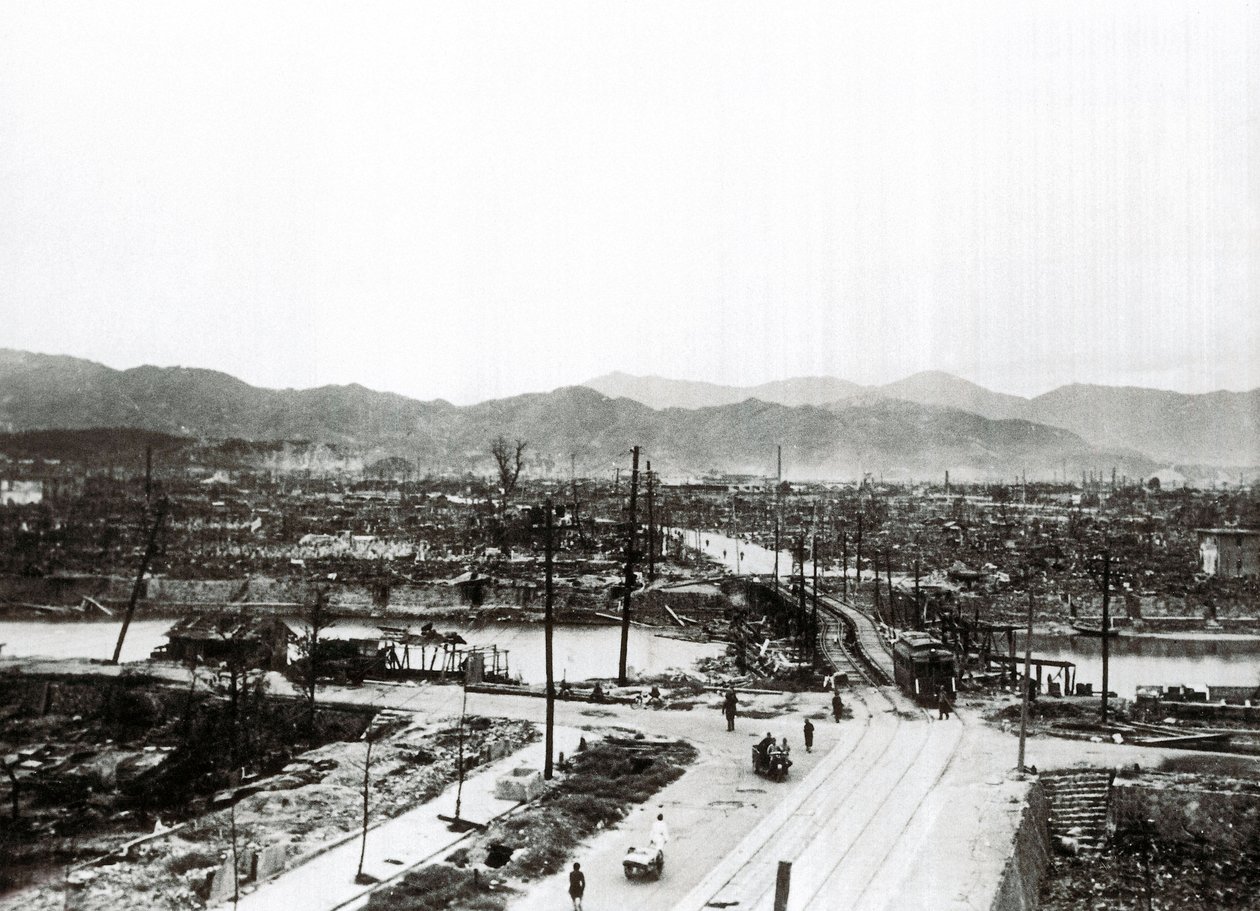 Seconde Guerre mondiale : ruines d