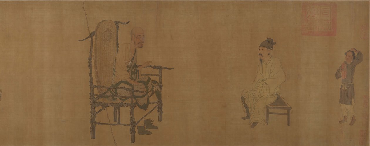 Xiao Yi obtenant le manuscrit de Lanting du moine Biancai - Unbekannt