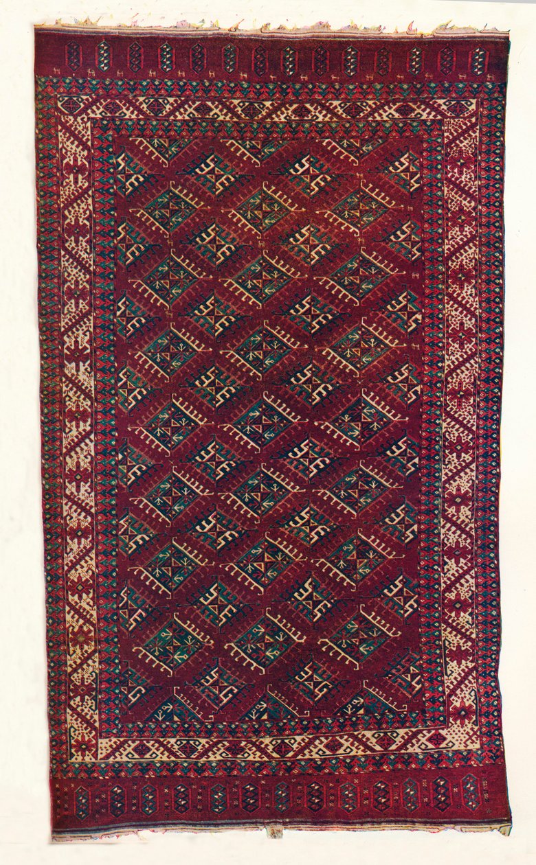 Tapis Yomut Turkoman, vers 1700 - Unbekannt