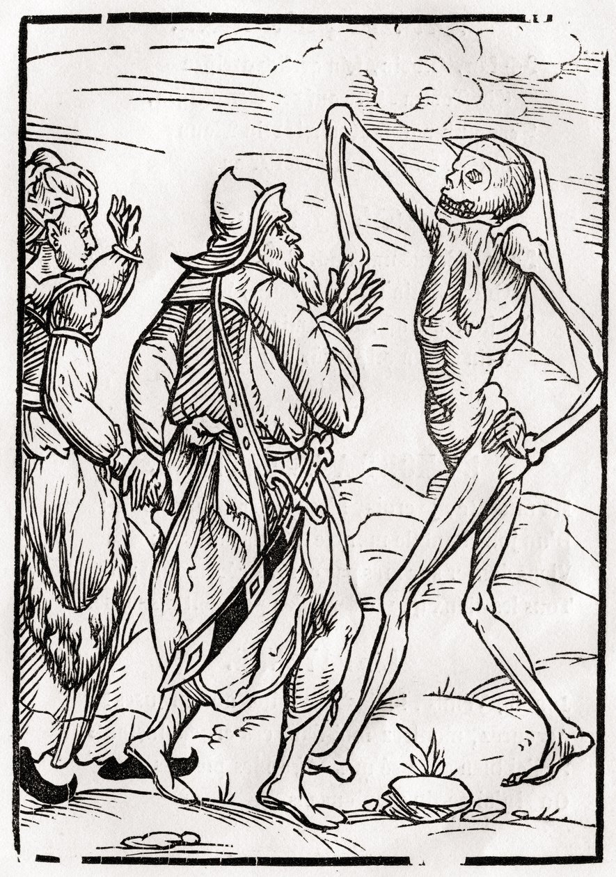 La mort vient pour le mari incrédule, de 