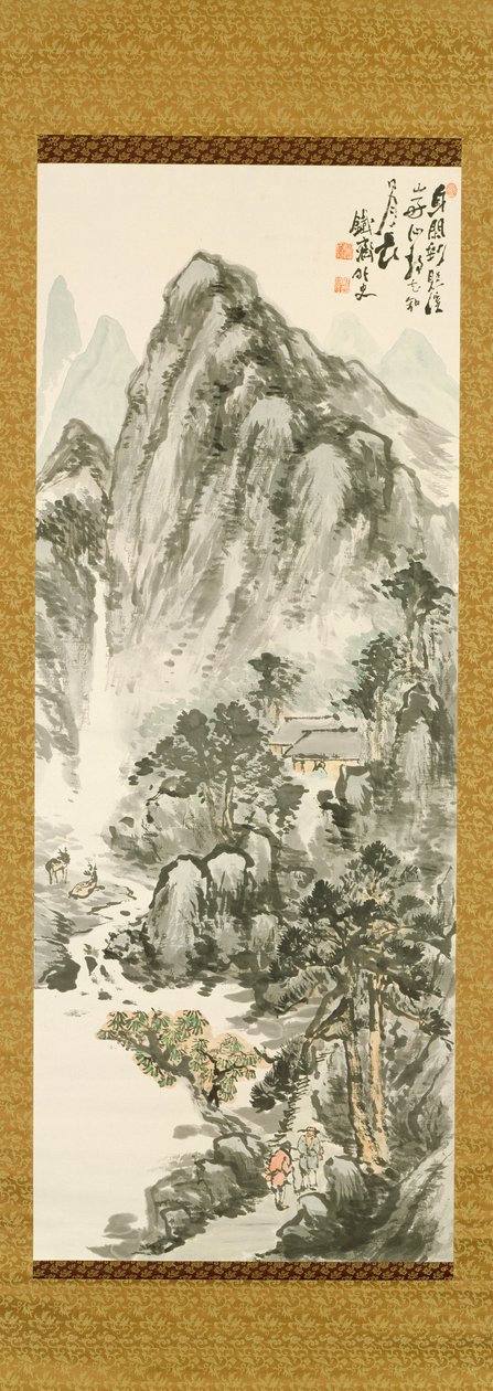 Retraite dans les montagnes par Tessai Tomioka - Unbekannt Unbekannt