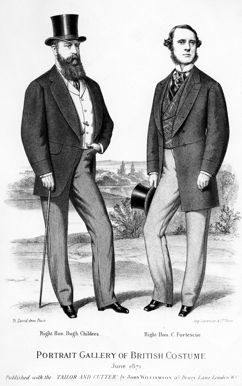 Le Très Hon. Hugh Childers et le Très Hon. C. Fortescue, 1871 - Unbekannt Unbekannt
