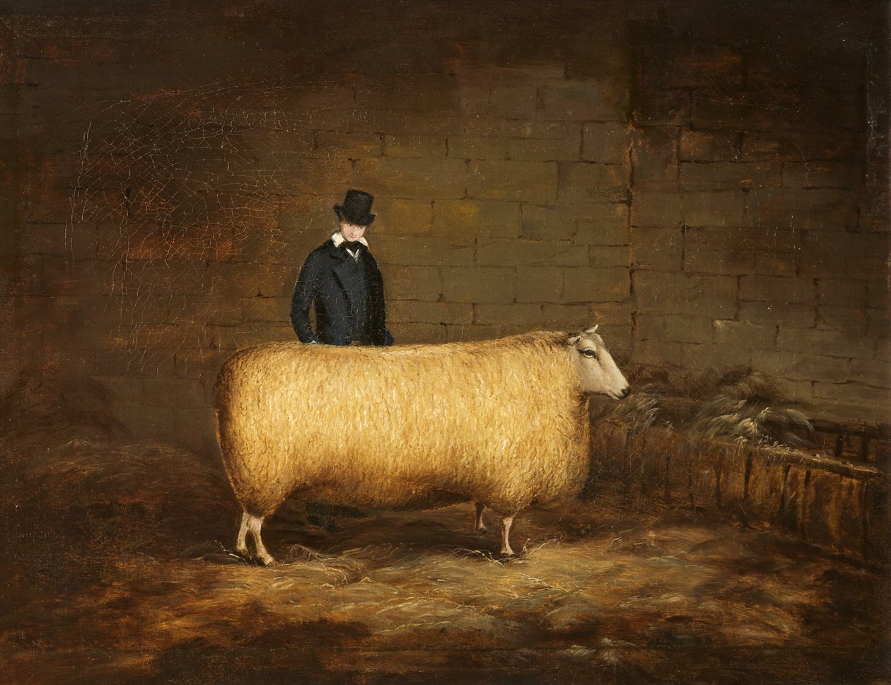 Un mouton et son propriétaire - Unbekannt Unbekannt