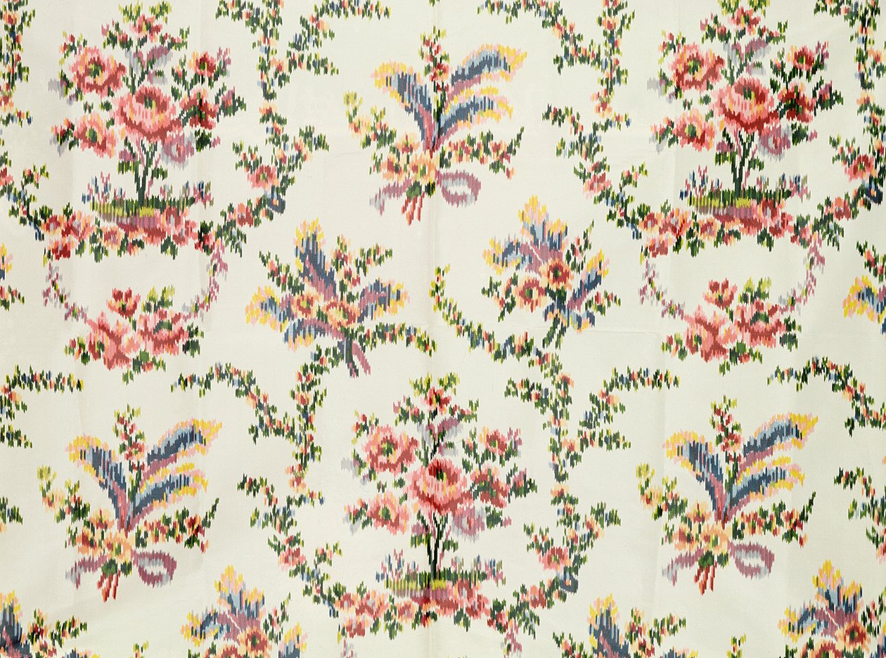 Tissu tissé pour la reine Marie-Antoinette au palais de Saint-Cloud, vers 1797 - Unbekannt Unbekannt