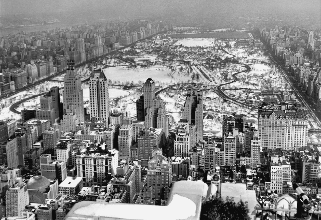 Vue de Midtown et Central Park - Unbekannt Unbekannt
