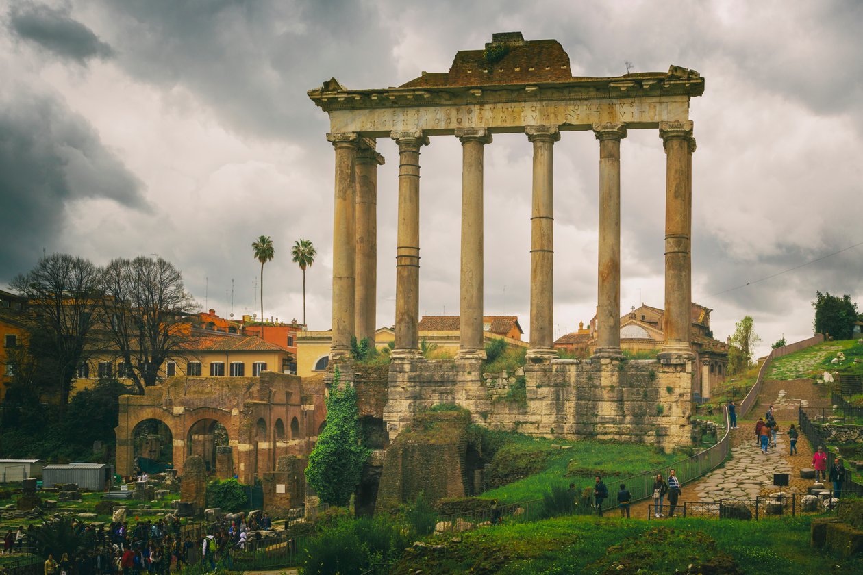 Rome, Italie. Le Forum Romain - Unbekannt Unbekannt