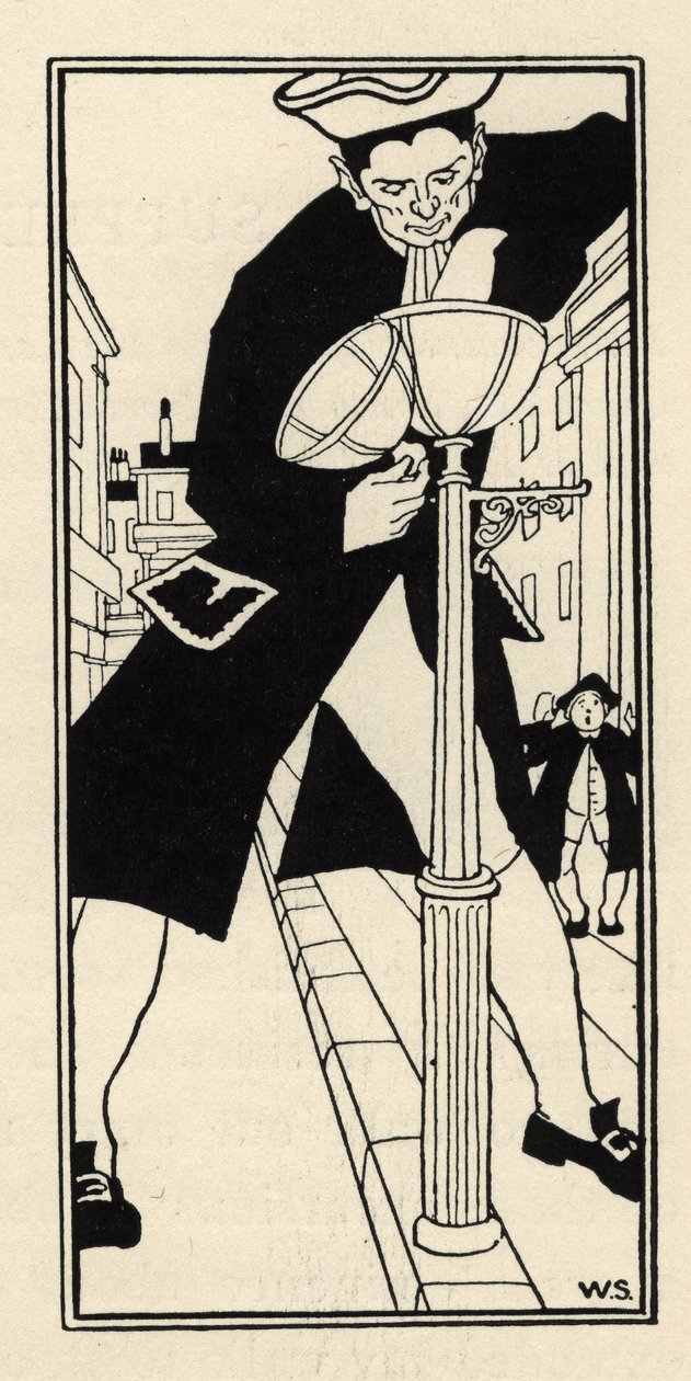 Un géant, amené par le baron de Munchausen de l