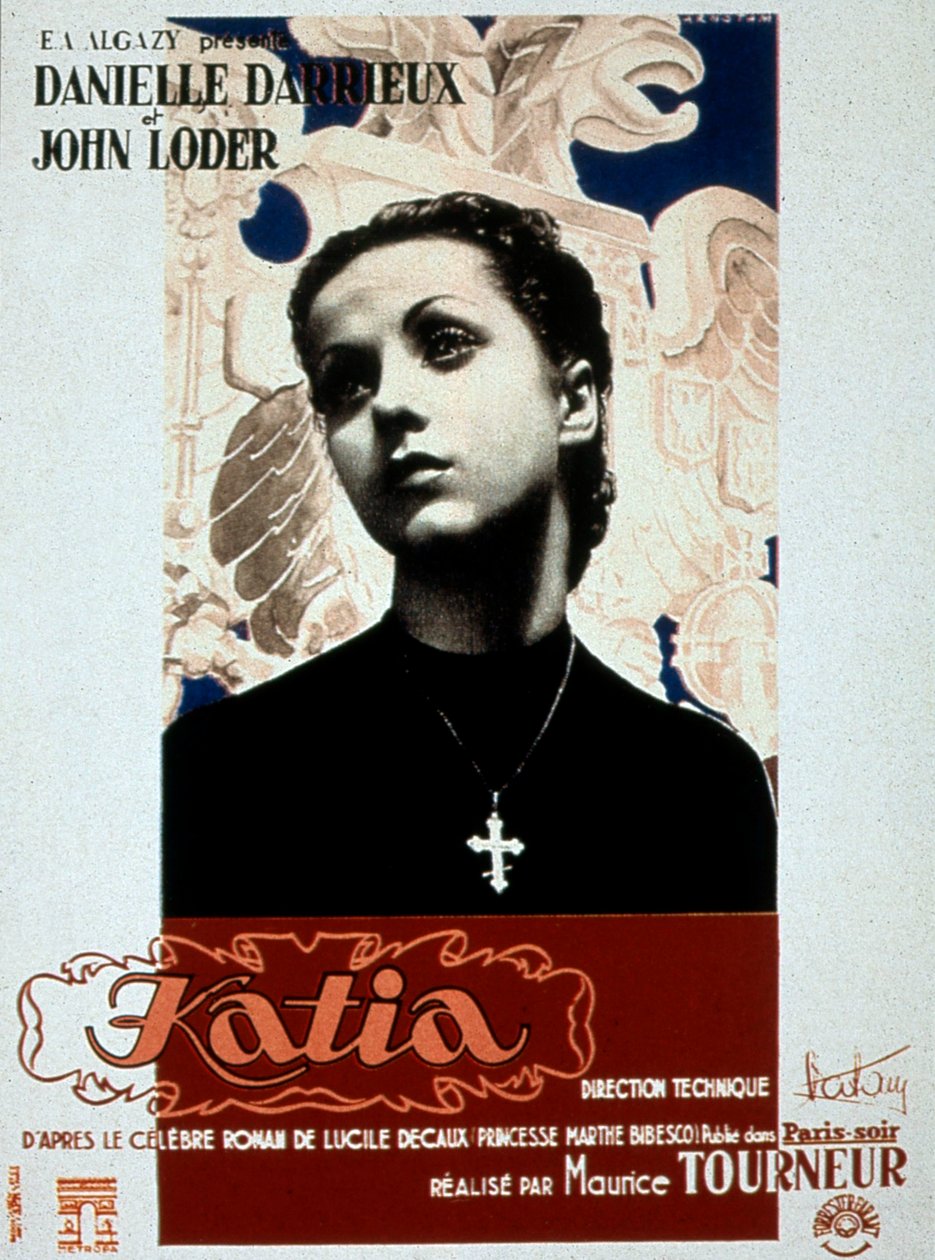 Affiche du film Katia avec Danielle Darrieux 1938 - Unbekannt