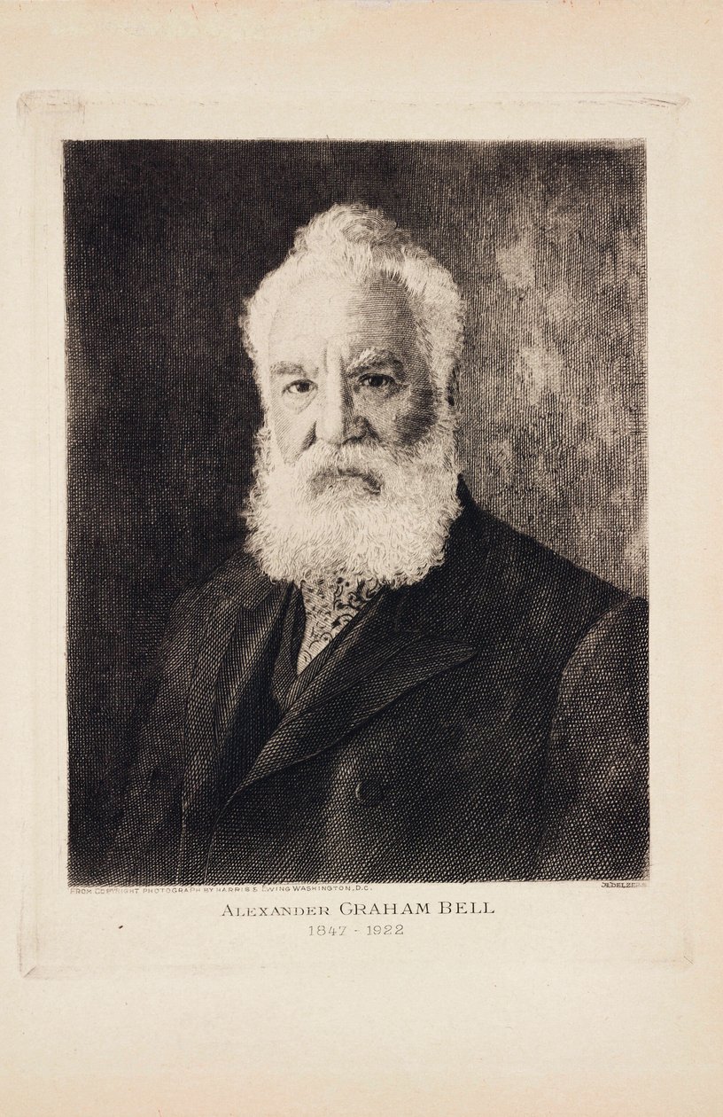 Alexander Graham Bell, inventeur et pionnier du téléphone d