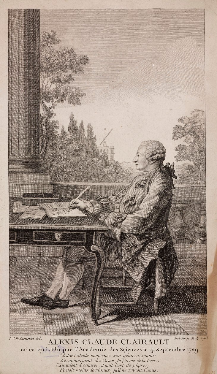 Alexis Claude Clairault (ou Clairaut), mathématicien français - Unbekannt