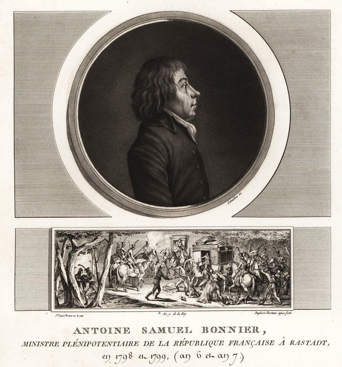 Antoine Samuel Bonnier, Ministre Plénipotentiaire de la République Française - Unbekannt