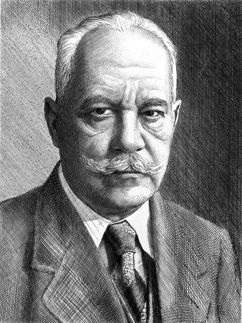 Arnold Sommerfeld, physicien allemand, vers 1910-1920 - Unbekannt