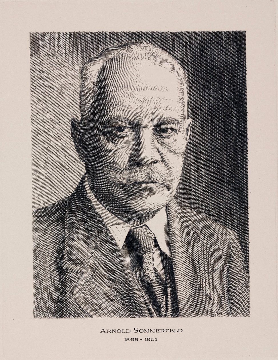 Arnold Sommerfeld, physicien allemand, vers 1930 - Unbekannt
