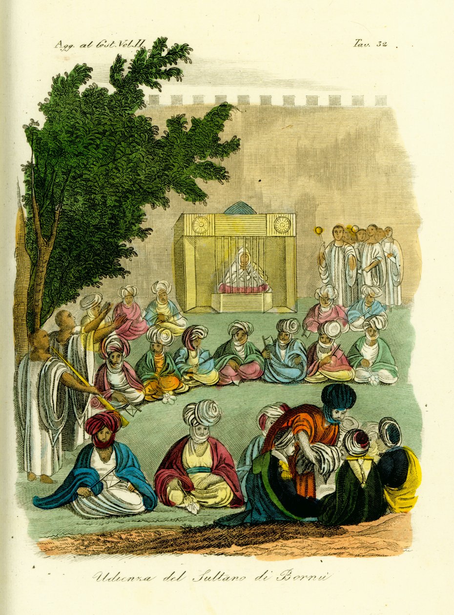 Audience avec le Sultan de Bornu - Unbekannt