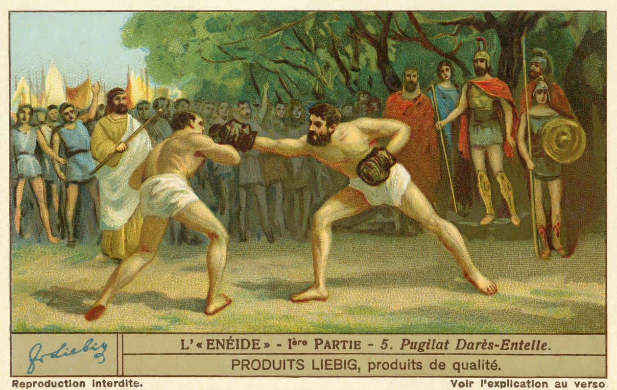 Match de boxe à l