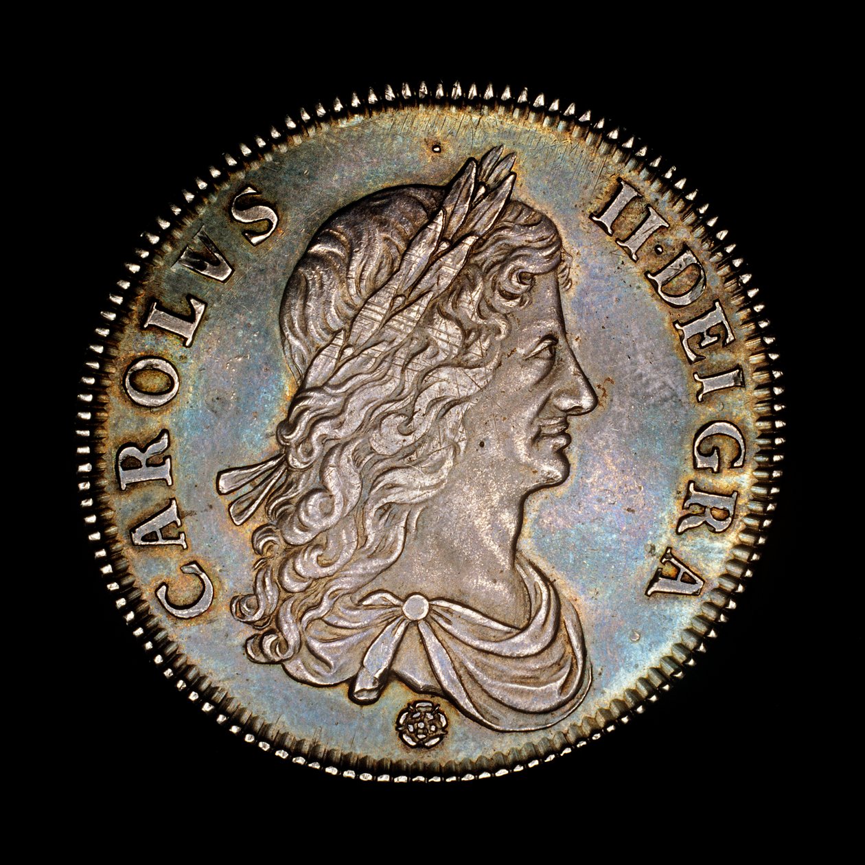 Pièce britannique représentant le roi Charles II - Unbekannter Künstler