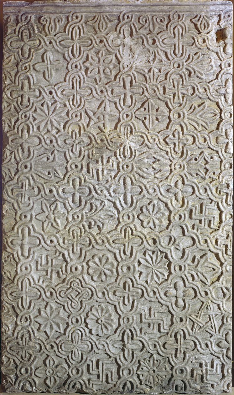 Dalle byzantine avec décoration cruciforme - Unbekannt