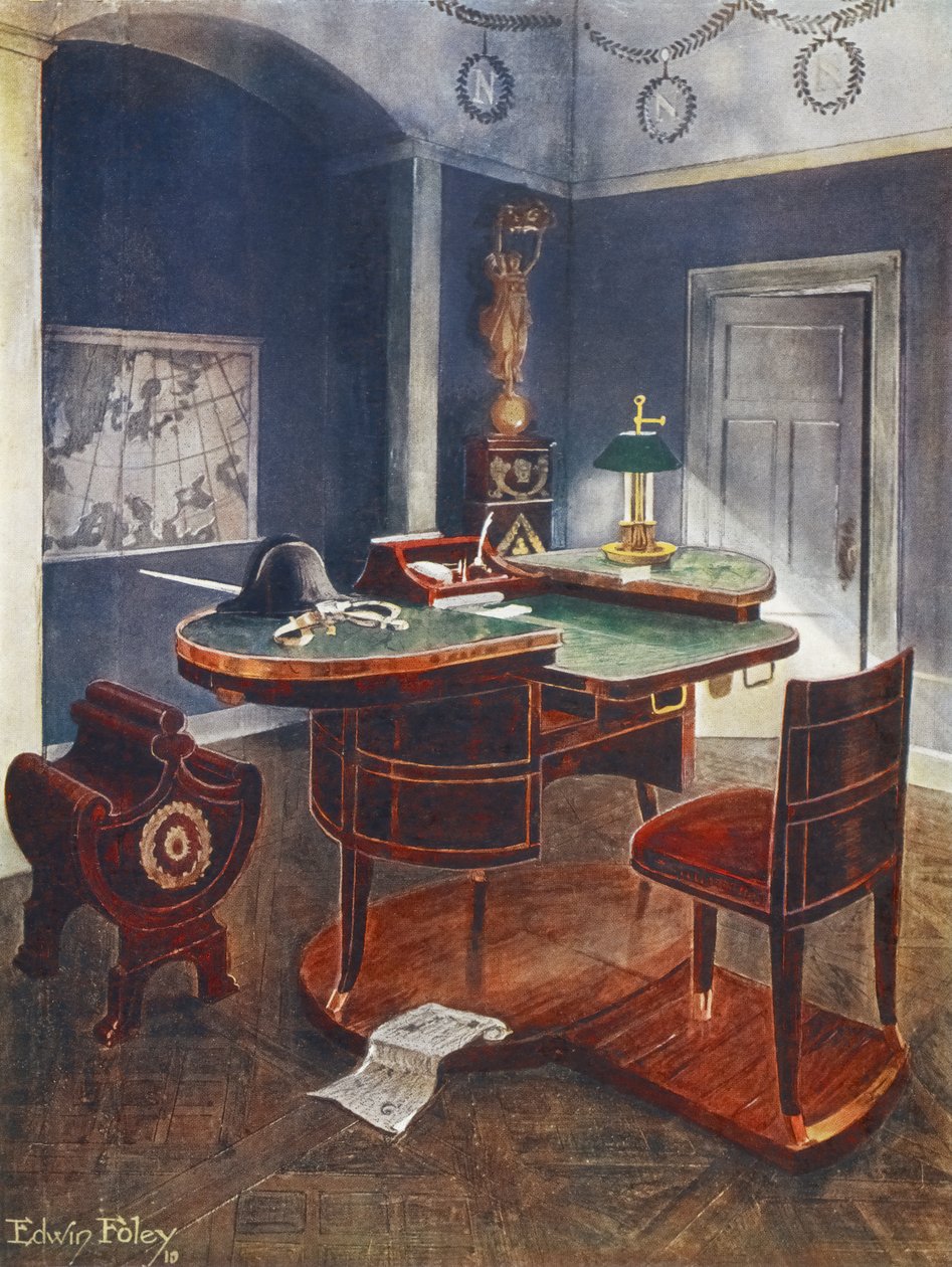 Bureau de campagne de Napoléon, Château de Malmaison - Alec Hunter