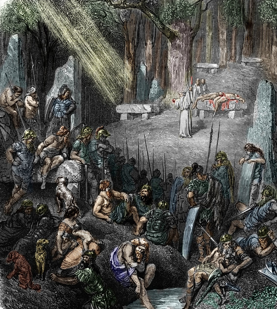 Antiquité celtique: Sacrifice humain lors d