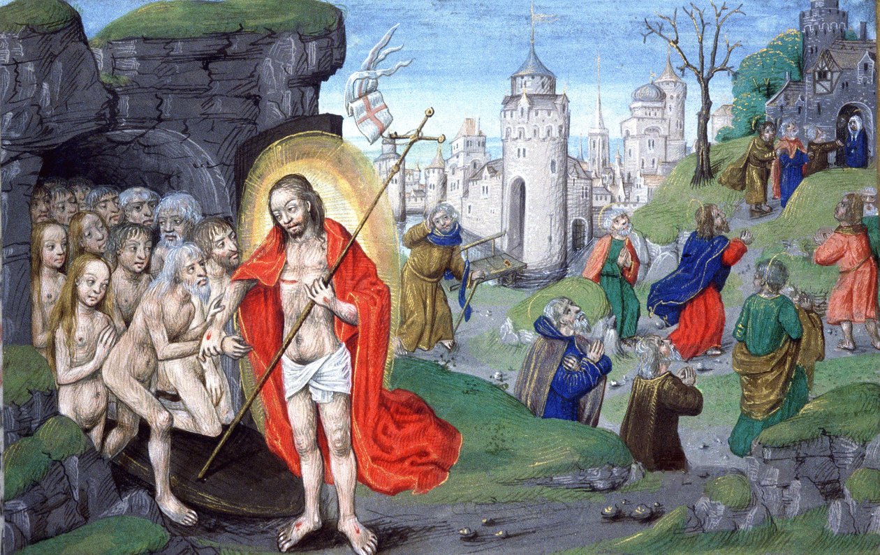 Christ dans les enfers - Unbekannter Künstler