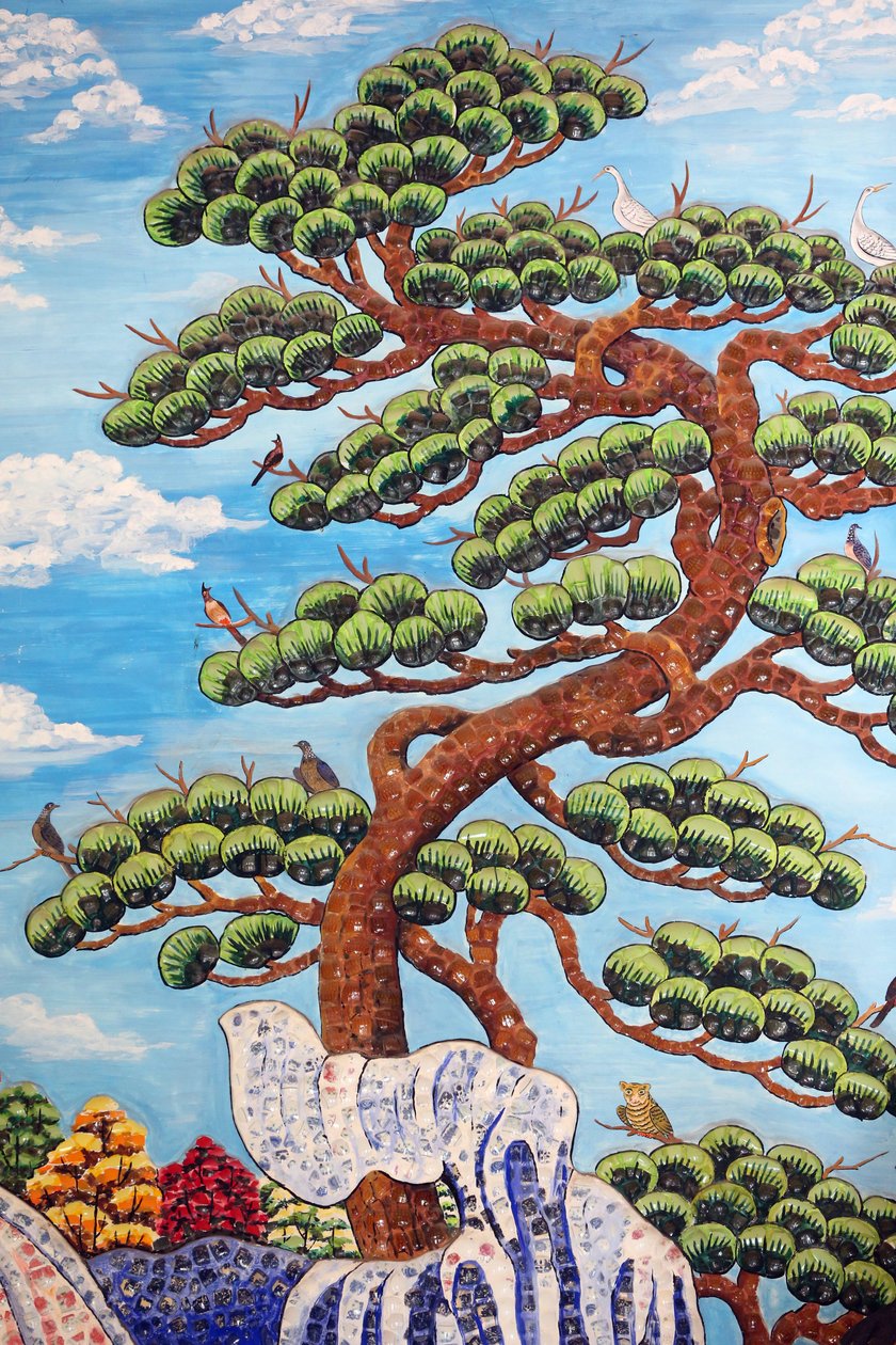 Pagode bouddhiste Chua Buu Dai Son. Arbre. Danang. Vietnam - Unbekannt