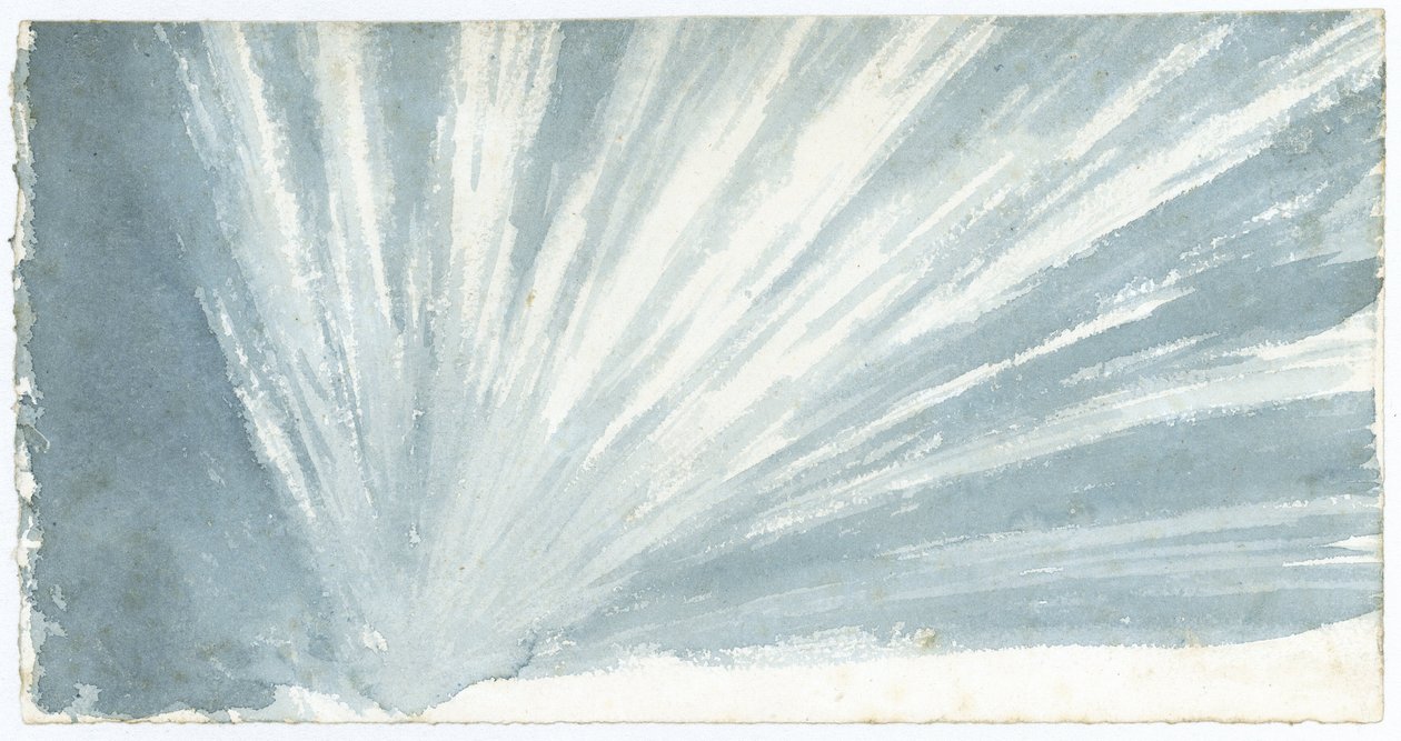 Étude de nuages par Luke Howard, vers 1808-1811 - Unbekannter Künstler