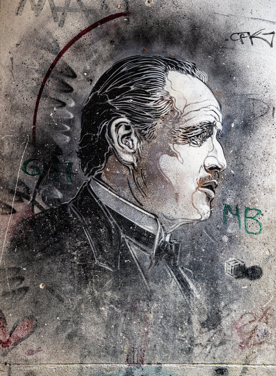 Don Corleone joué par Marlon Brando - Benjamin Baud