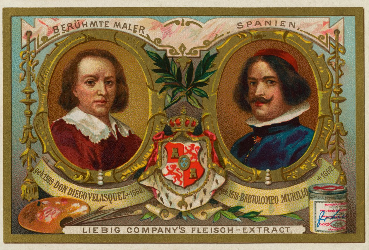 Don Diego Velasquez et Bartolmeo Murillo - Leopold Blonder
