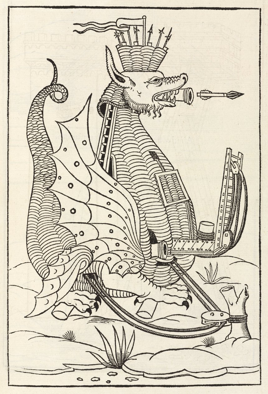 Machine de guerre en forme de dragon - Unbekannt