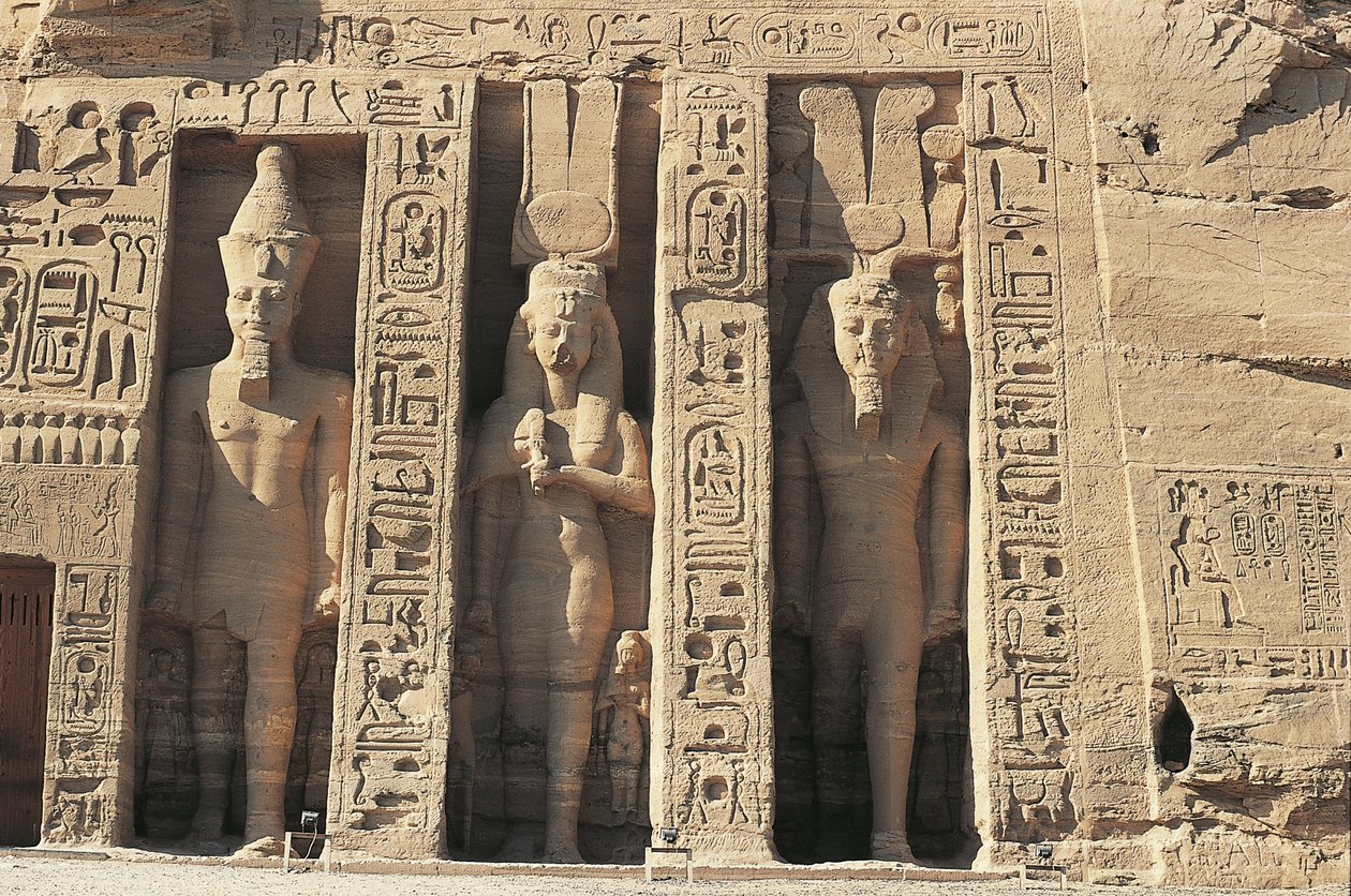 Égypte. Monuments nubiens à Abou Simbel (Liste du patrimoine mondial de l