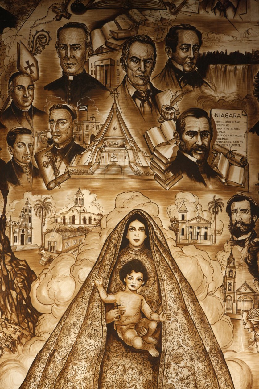 El mural de la Ermita, fresque dans l