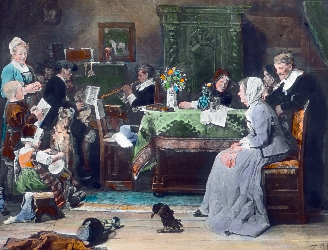 Concert de famille - Unbekannter Künstler